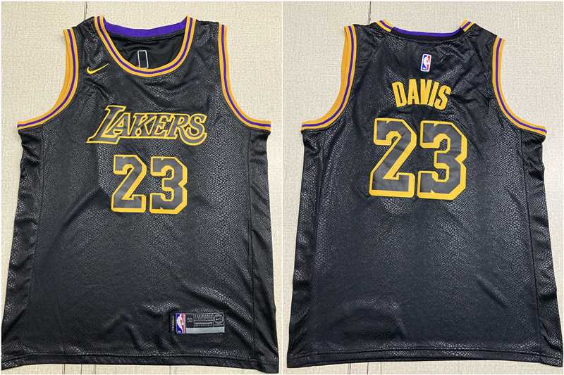 Lakers 23 Anthony Davis Black City Edition Nike Swingman Jersey,We sell and wholesale Lakers 23 Anthony Davis Black City Edition Nike Swingman Jersey on line form chian!